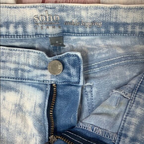 0- NY&C Super stretch soho ankle legging Mid rise Jeans - Picture 5 of 12